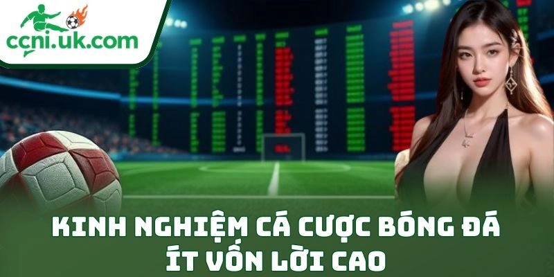 Kinh Nghiệm Cá Cược Bóng Đá Ít Vốn Lời Cao